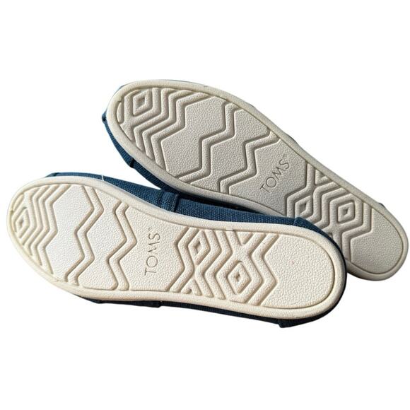 TOMS Alpargata Heritage Canvas Cobalt Slip-On - Women's Size 6 - Picture 7 of 7